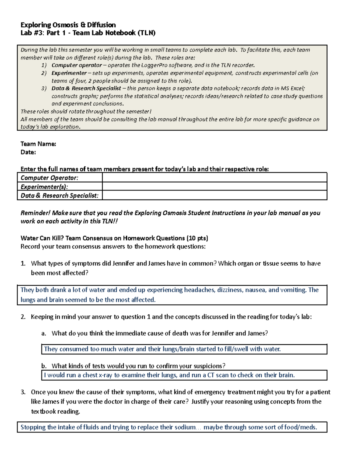 Lab 3 - E- TLN Osmosis Part 1.docx - Exploring Osmosis & Diffusion Lab ...