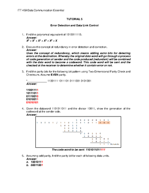 202004 17 ITT542 Chapter 3 Tutorial 1 ANS - ITT542 CHAPTER 4 TUTORIAL ...