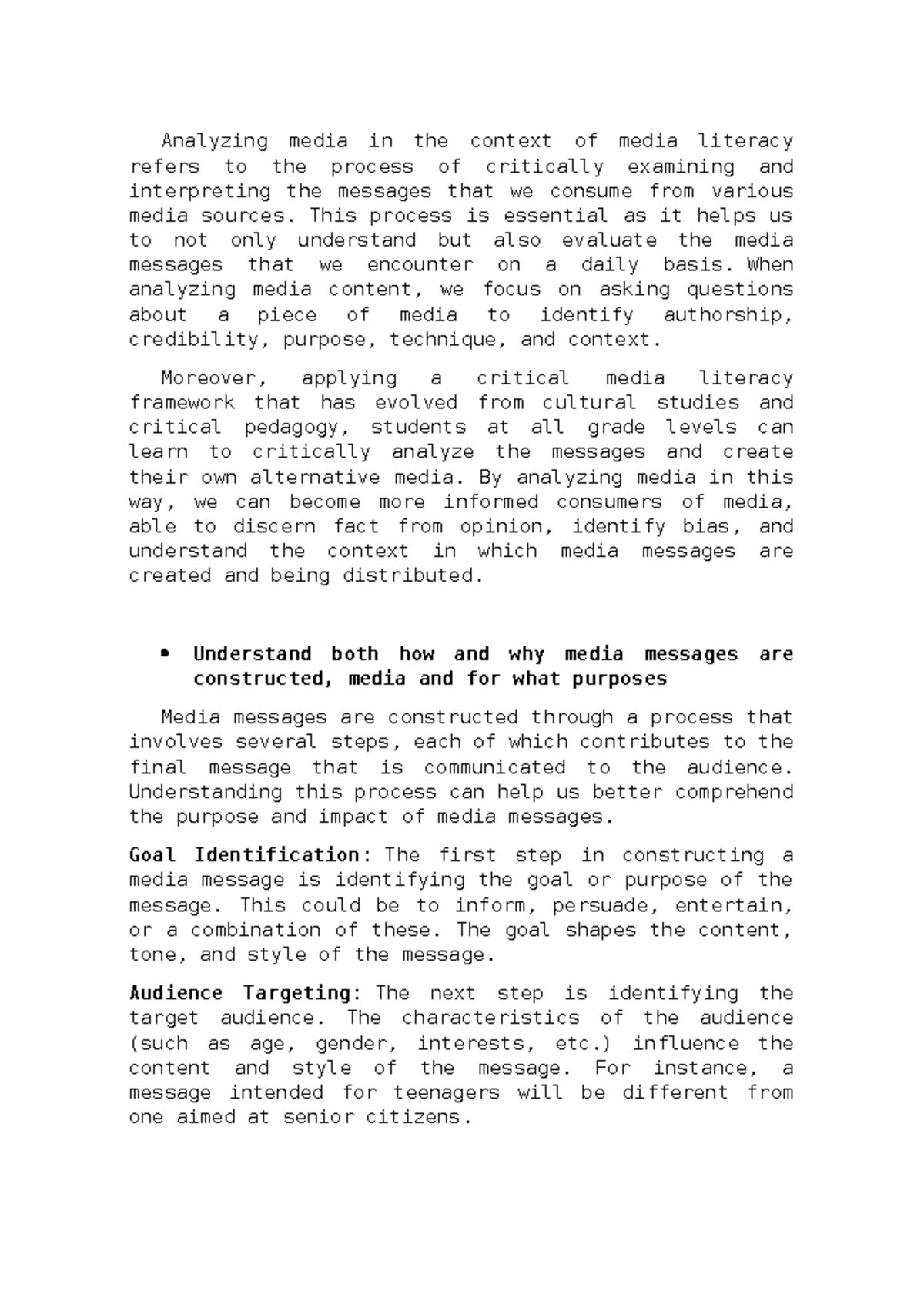 Explanation in Benlac - Analyzing media in the context of media ...