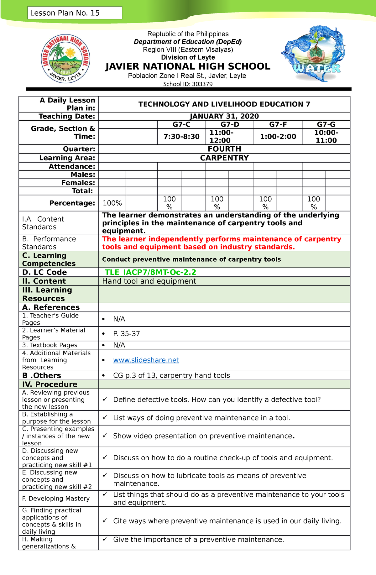 15 - Asdasd - Reptublic Of The Philippines Department Of Education ...