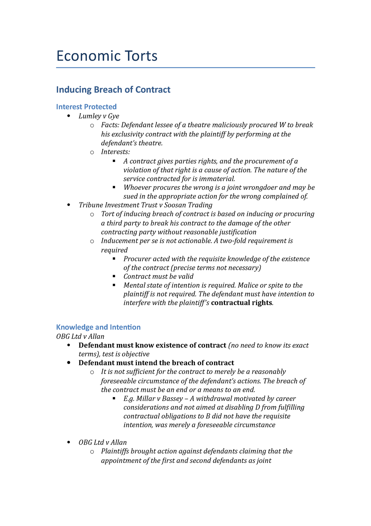 economic-torts-summary-of-essential-readings-class-content-on-this