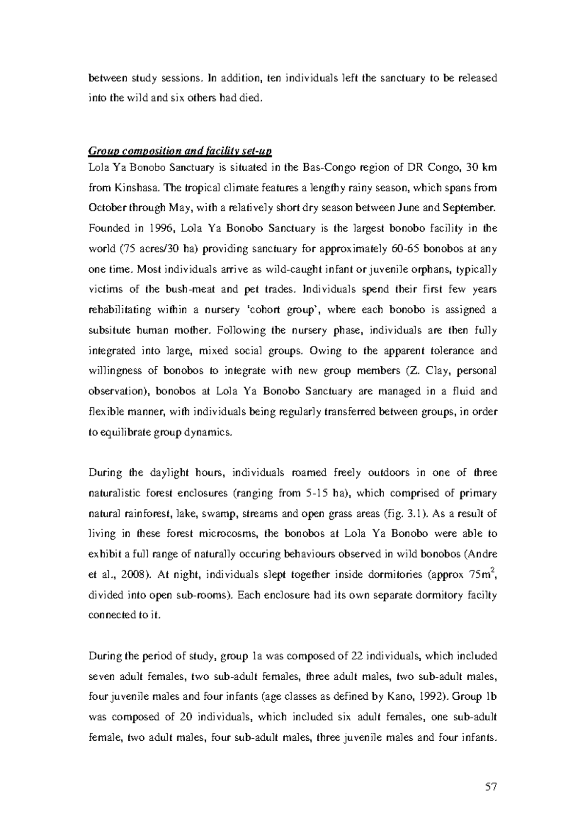 Vocal Communication IN Bonobos (PAN 15 - between study sessions. In ...