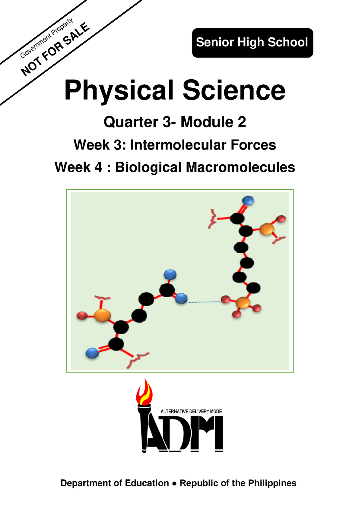 Phy Sci 1e-Mod-2-Wk-3-4 Learners-Copy - Physical Science Quarter 3 ...