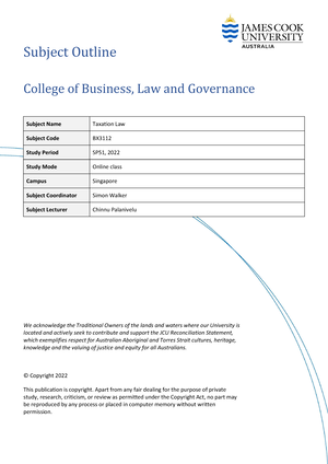 BX2112 Assignment Outline - BX2112: LAW OF BUSINESS ORGANISATIONS SP 51 ...