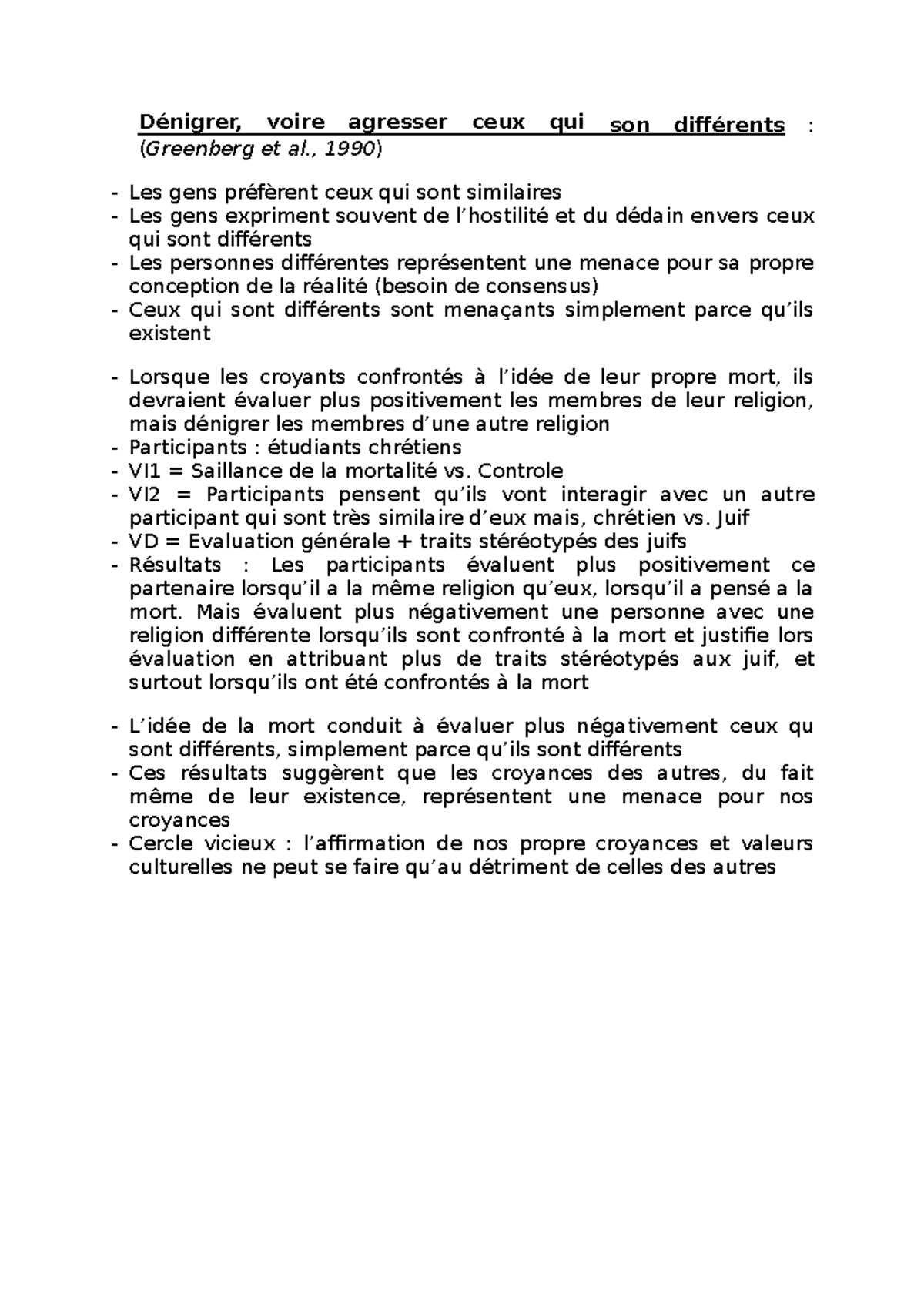 Dénigrer - Dénigrer, voire agresser ceux qui son différents ...