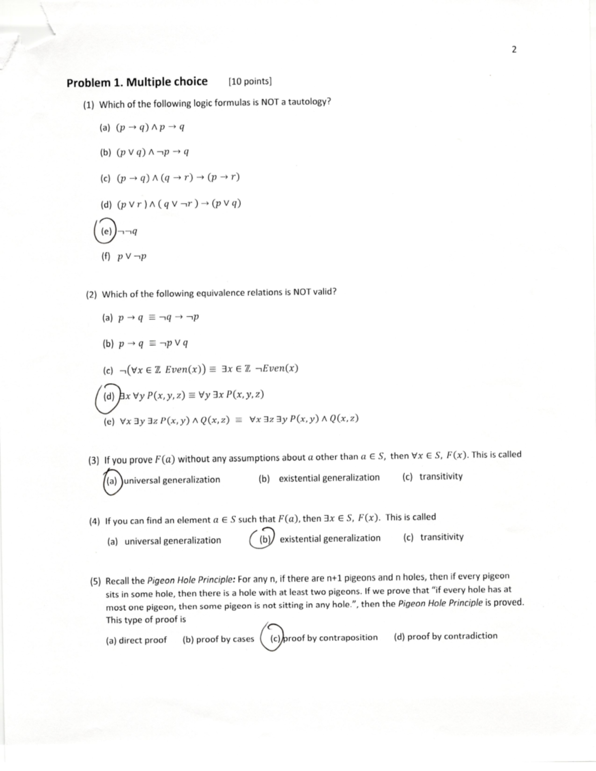 Midterm 25 October 2017, questions and answers - CS2209b - Studocu