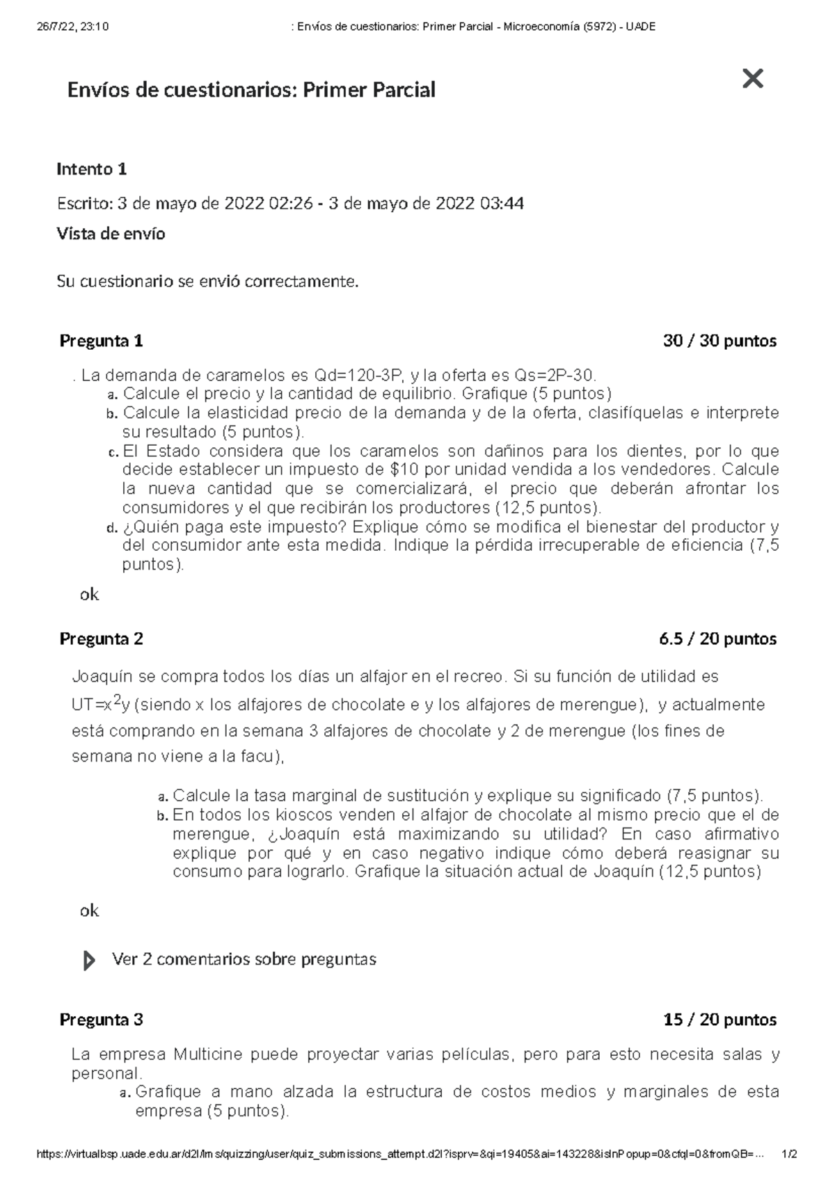 1 Parcial Micro 2022 - 26/7/22, 23:10 : Envíos De Cuestionarios: Primer ...