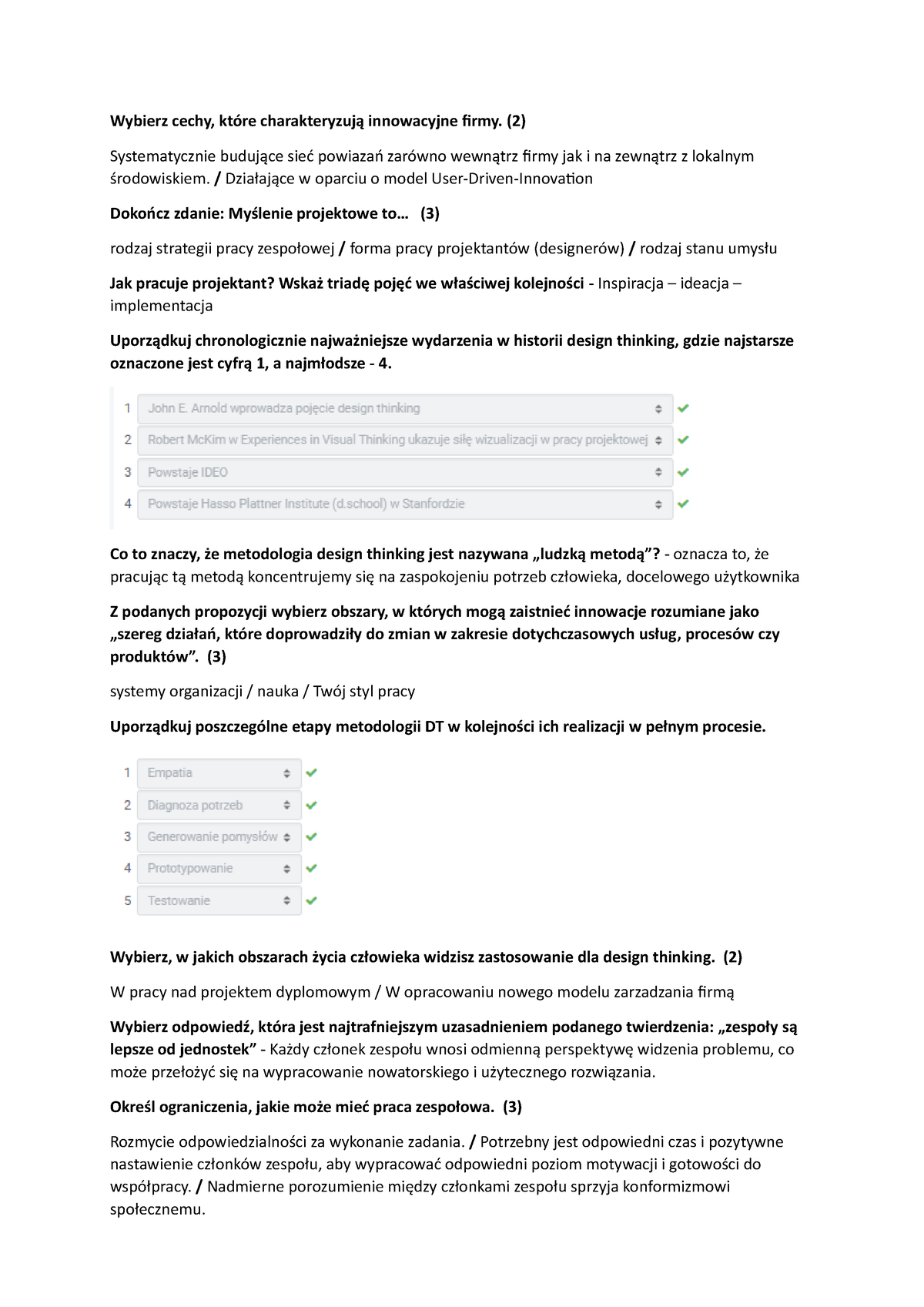 MPP Semstr II - Metodyka Pracy Projektowej - Wybierz Cechy, Które ...