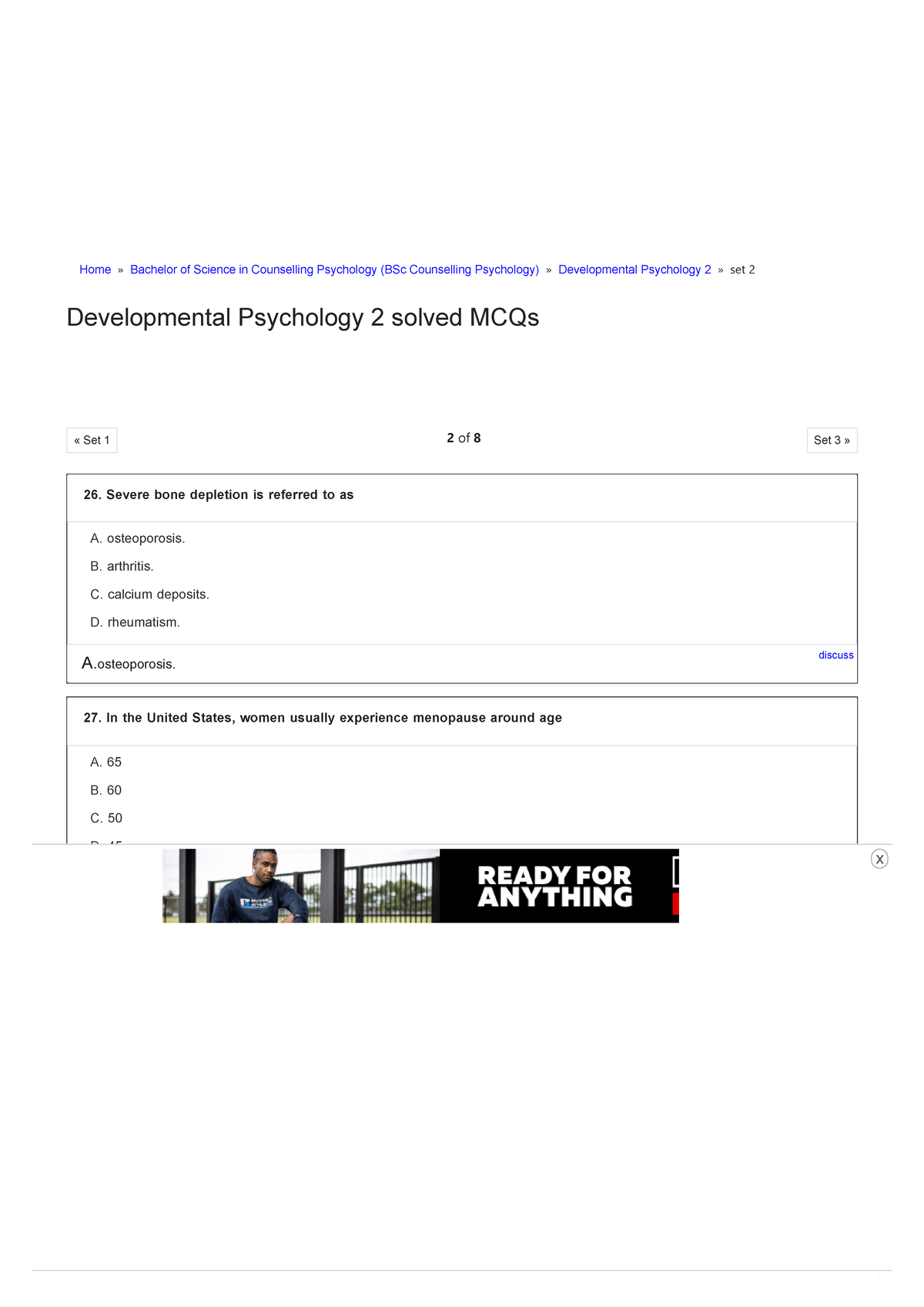 Developmental Psychology 2 solved MCQ's with PDF Download [set2
