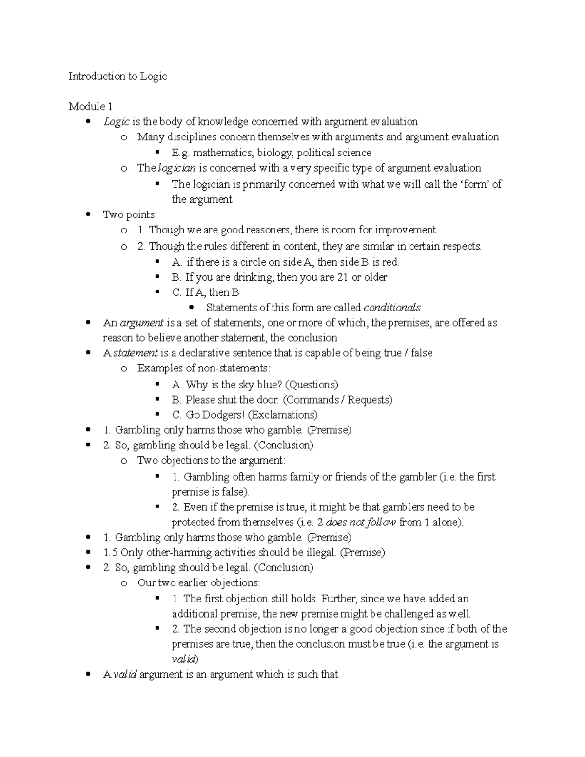 intro-to-logic-all-notes-introduction-to-logic-module-1-logic-is-the