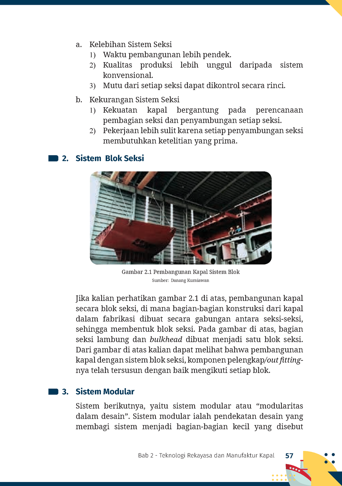 Teknik Konstruksi Kapal KLS X Sem 1 23 - Bab 2 - Teknologi Rekayasa Dan ...