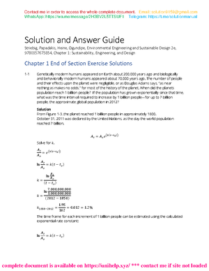 Solution Manual for General, Organic, and Biological Chemistry 5th ...