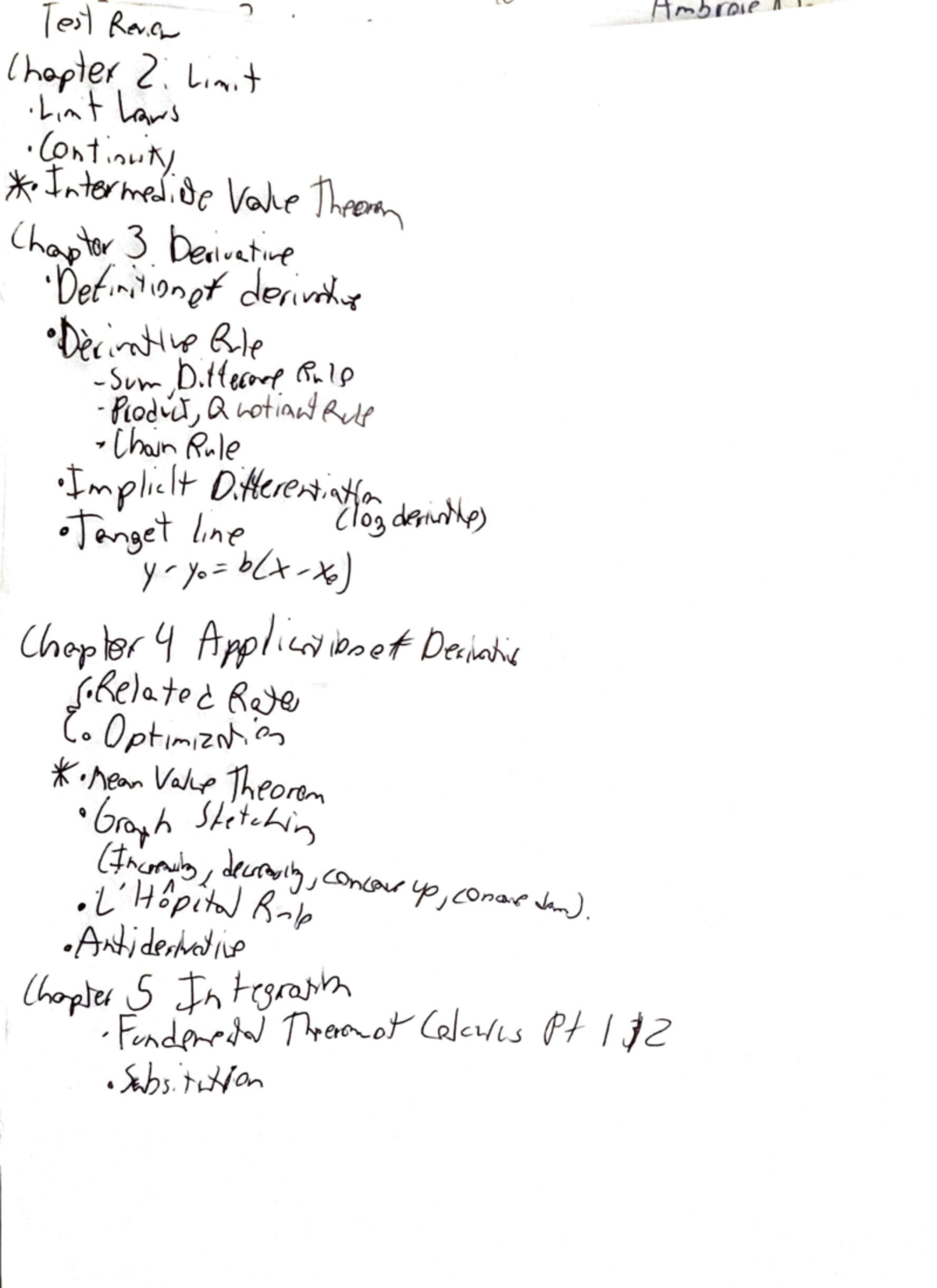 Calc Work 2 - Notes - MATH 273 - Studocu