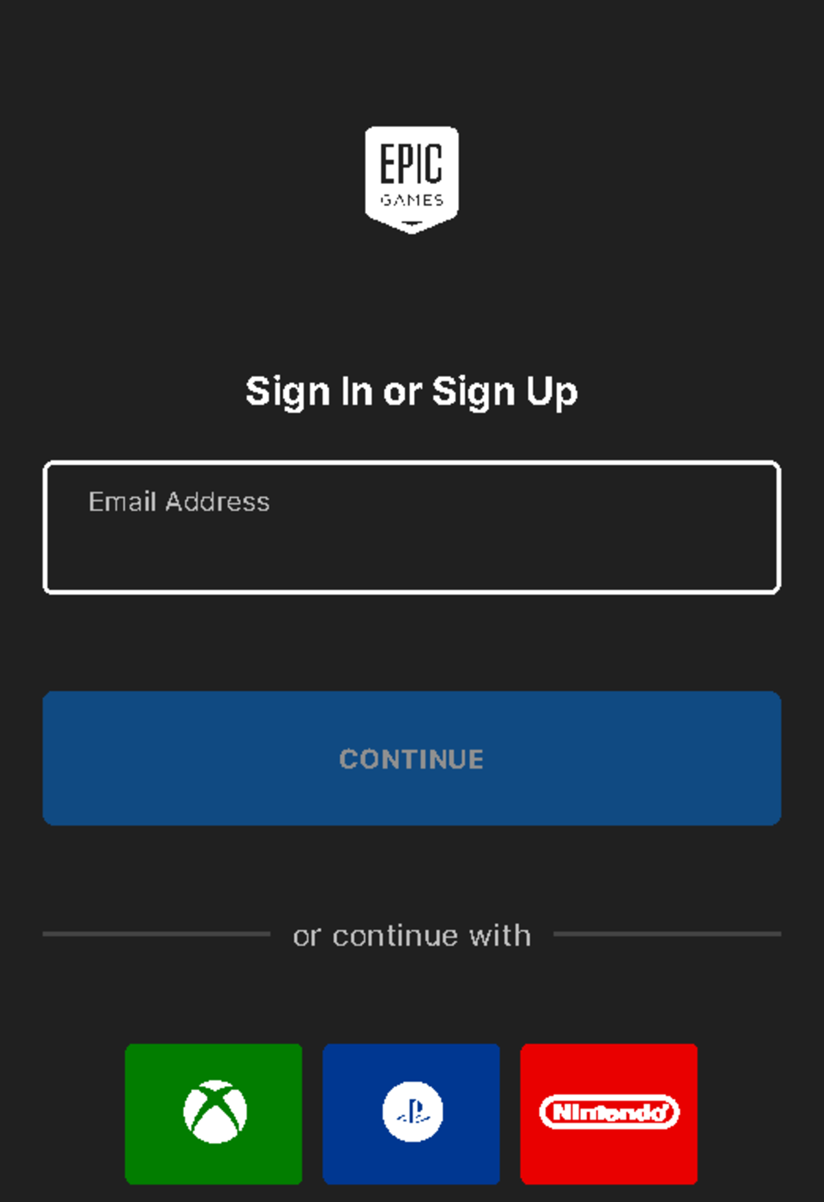 Sign in to Your Epic Games account Epic Games - Sign In or Sign Up or ...