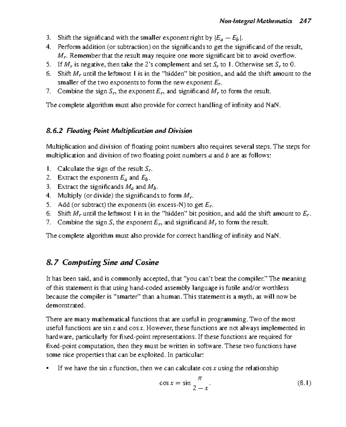 Modern Assembly Language Programming-59 - Non-Integral Mathematics 247 ...