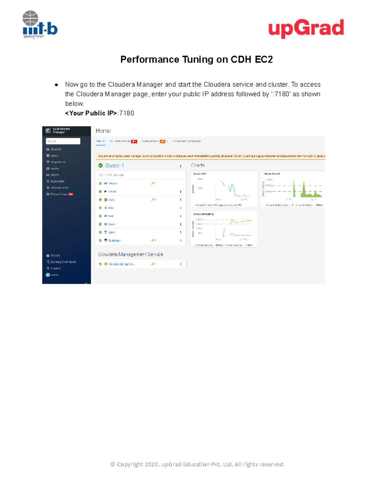 YARN+Performance+Tuning Performance Tuning on CDH EC Now go to the