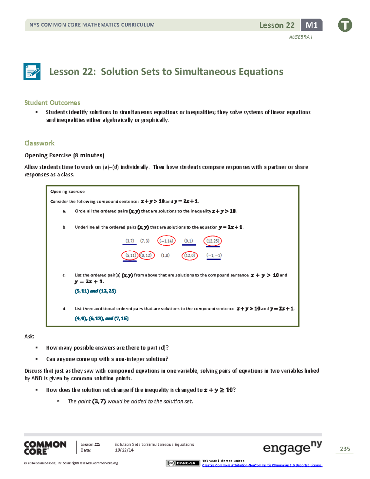 Algebra i m1 topic c lesson 22 teacher - Lesson 22: Solution Sets to ...