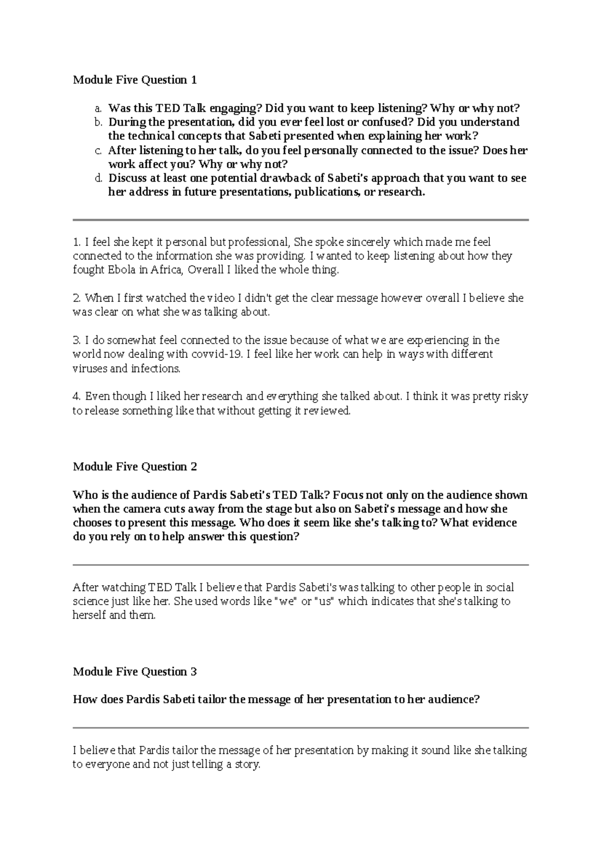Ikeisha Waters SCS 200 Applied Social Sciences - Module Five Question 1 ...