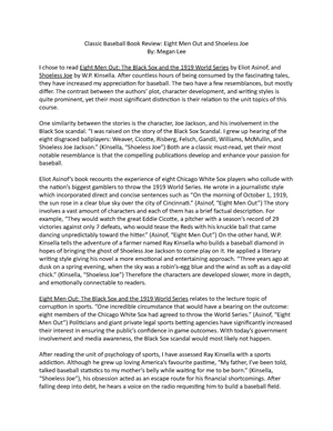 Day 23 of 30 baseball book reviews in 2021: Oh, it very much is so: How the  '19 Black Sox were fixing to keep things going into in the '20s … and