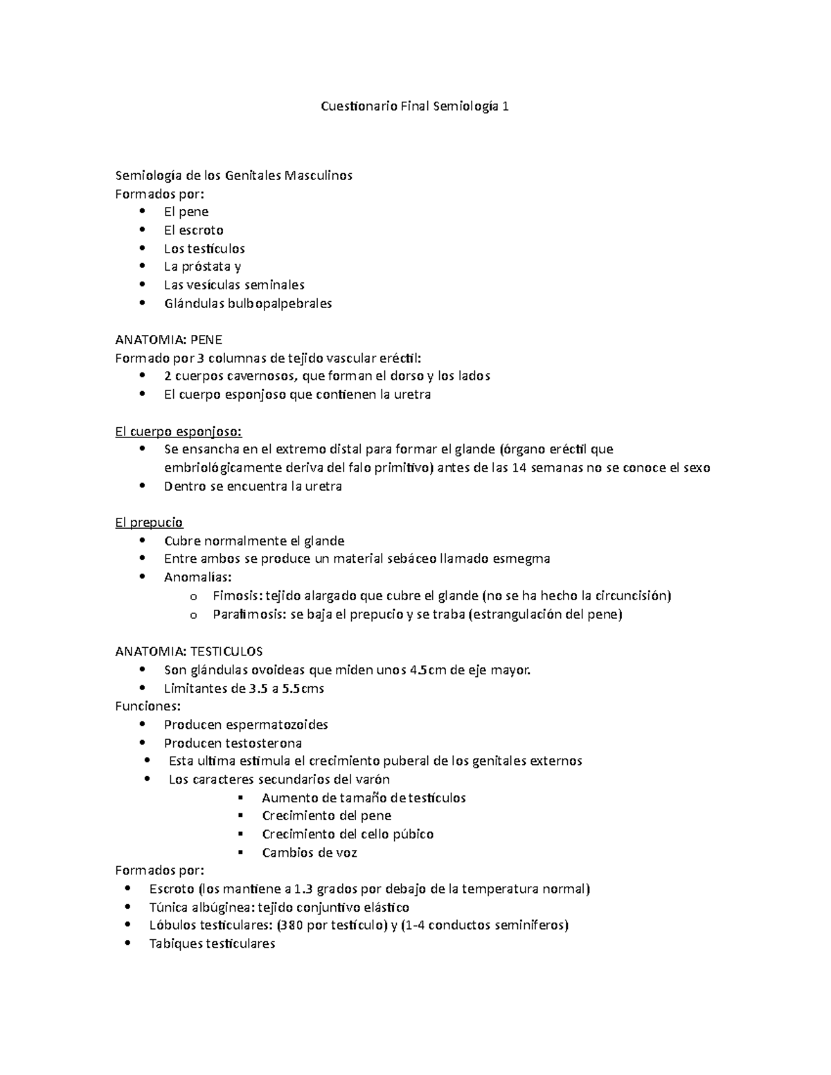cuestionario de prostatitis