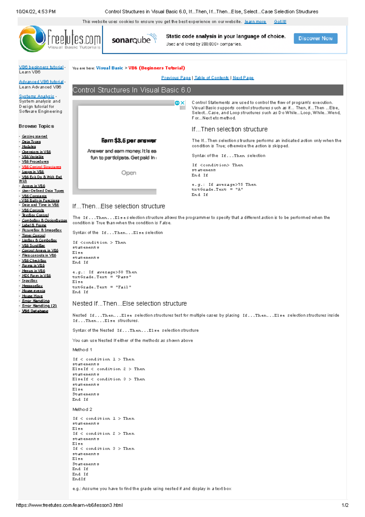 control-structures-in-visual-basic-6-0-if-then-if-then-else