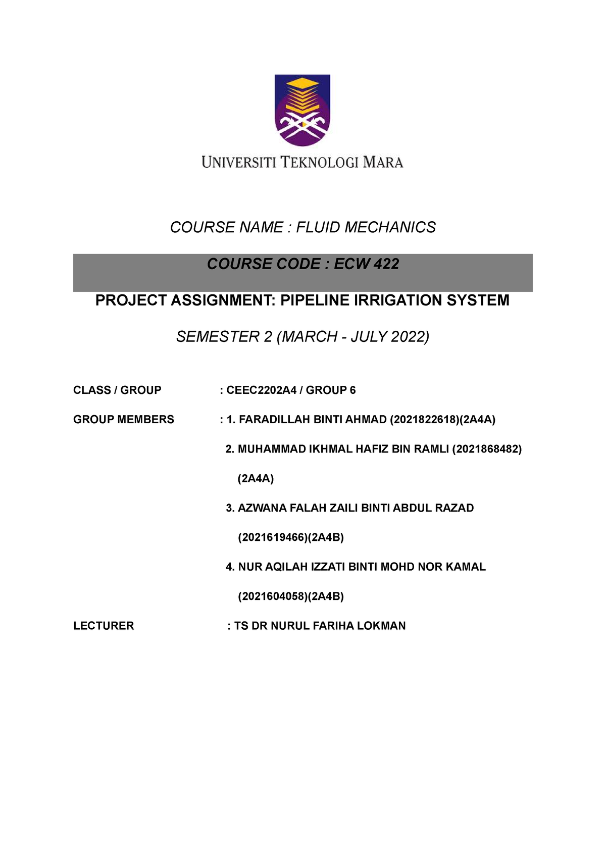 2a4a-2a4b-project-report-group-6-course-name-fluid-mechanics-course