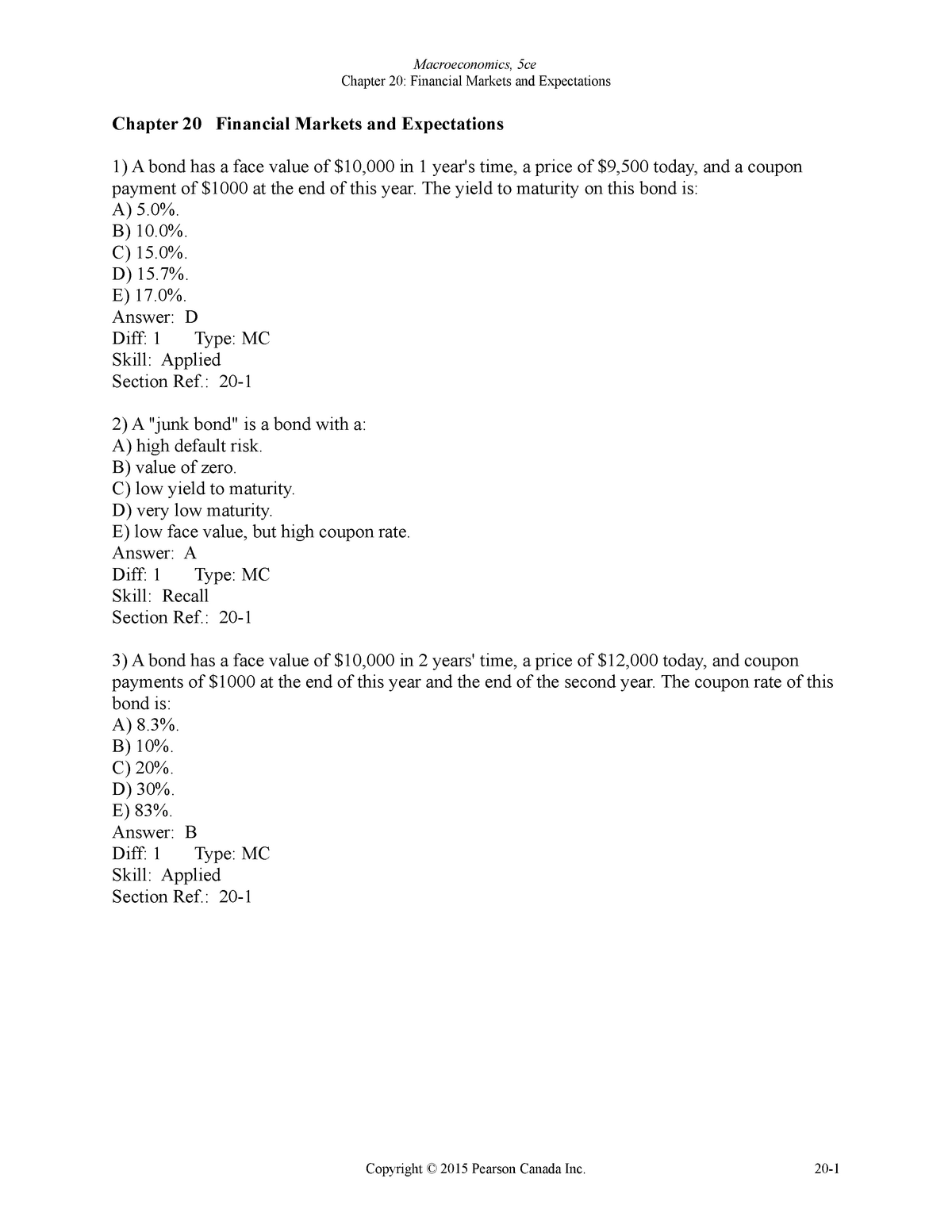 Blanchard Ch20 Tif - Questions And Answers - Chapter 20: Financial ...