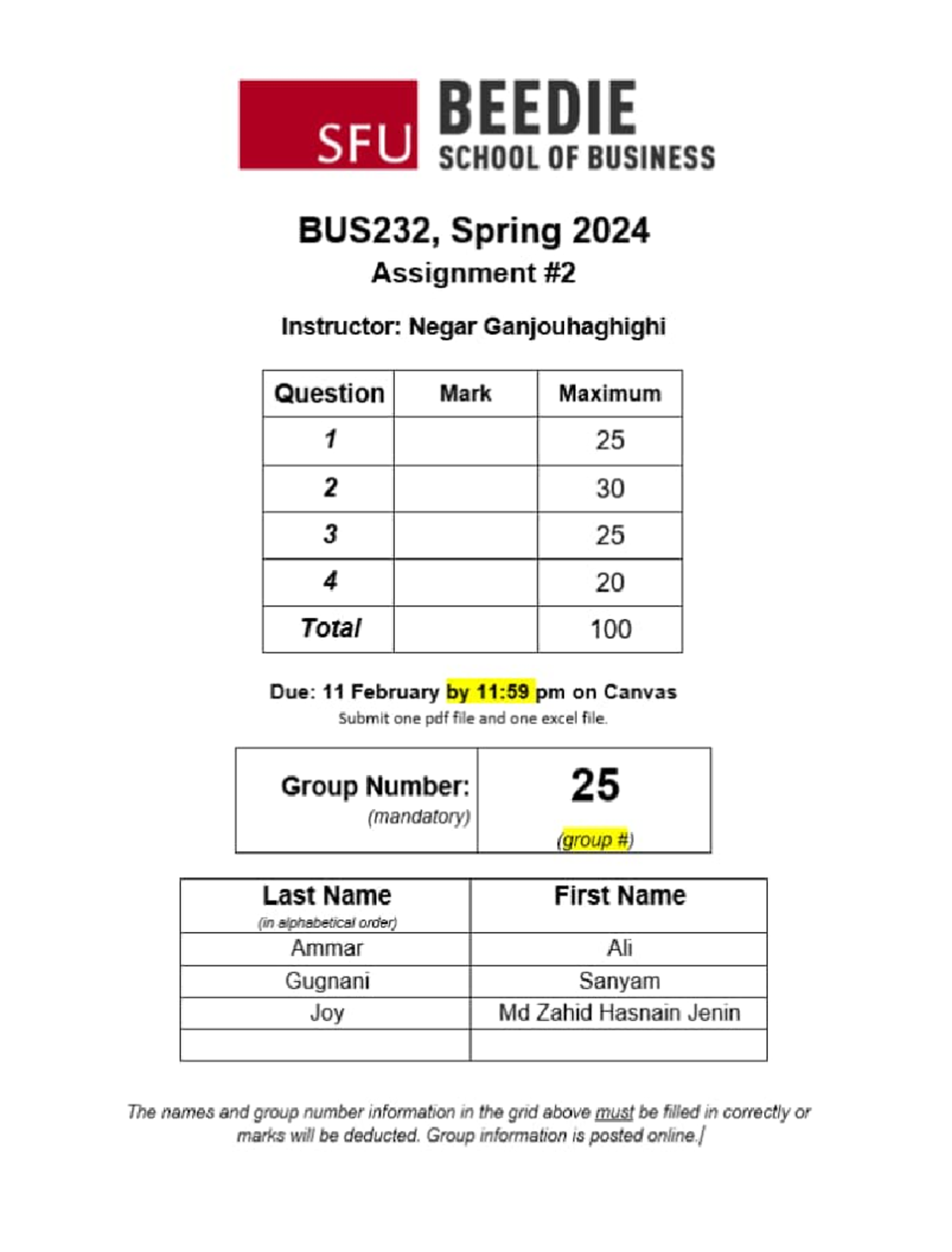 Adobe Scan Feb 11, 2024 - Midterm - SFU BUS232, Spring 2024 Assignment ...