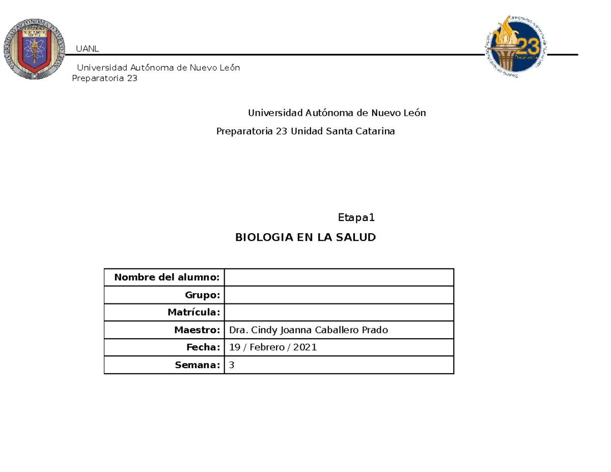 AR3 E1 - Actividad requisito 3 de la etapa 1 - UANL Universidad ...