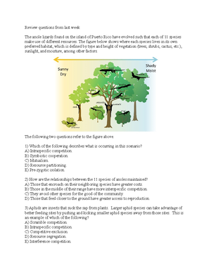 BIOL 114 Exam 1 Review - BIOL 114 Exam 1 Review The European Hare ...