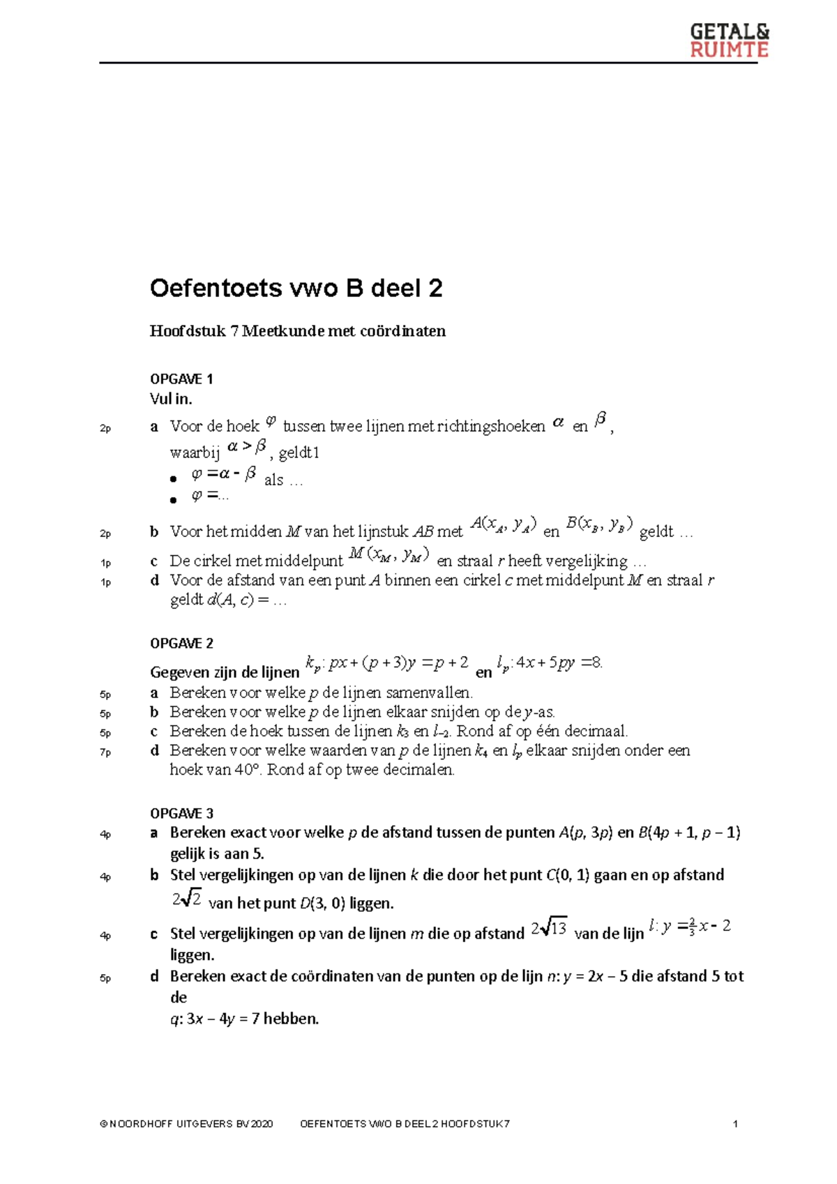 Oefentoets 5vwowis B H7+H8 - Oefentoets Vwo B Deel 2 Hoofdstuk 7 ...