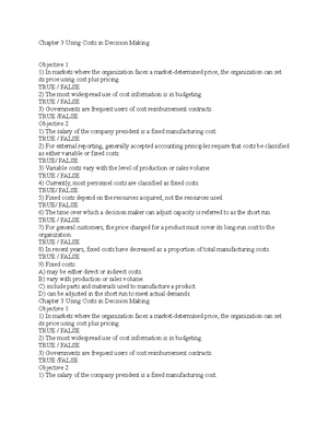 1 - assignment - Solution from chapter 9 till 11 In the context of a ...