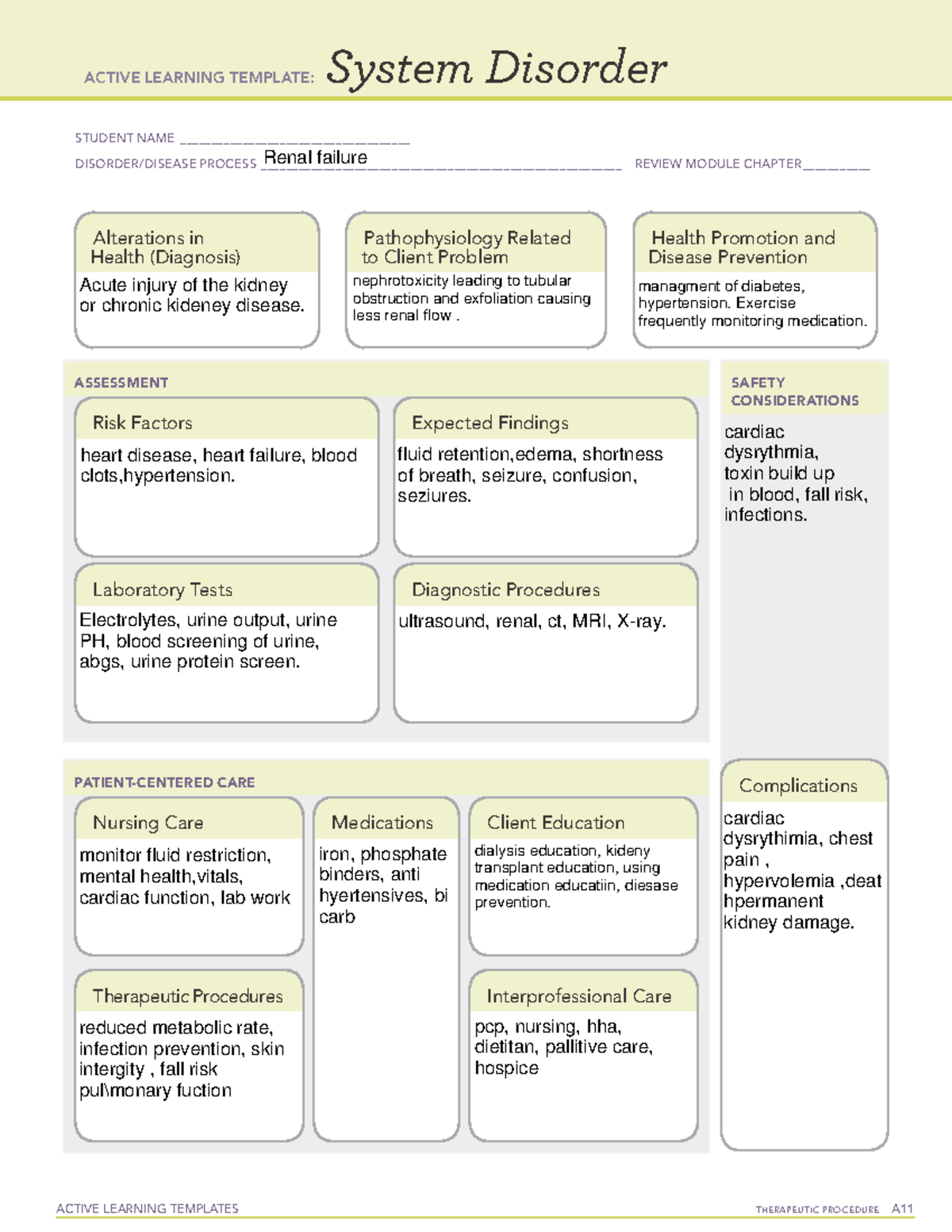 Active Learning Template sys Dis - ACTIVE LEARNING TEMPLATES ...