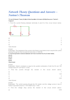 Unit 4 Question Bank - Unit 4 Question for Class test CLA 1 T3 ...