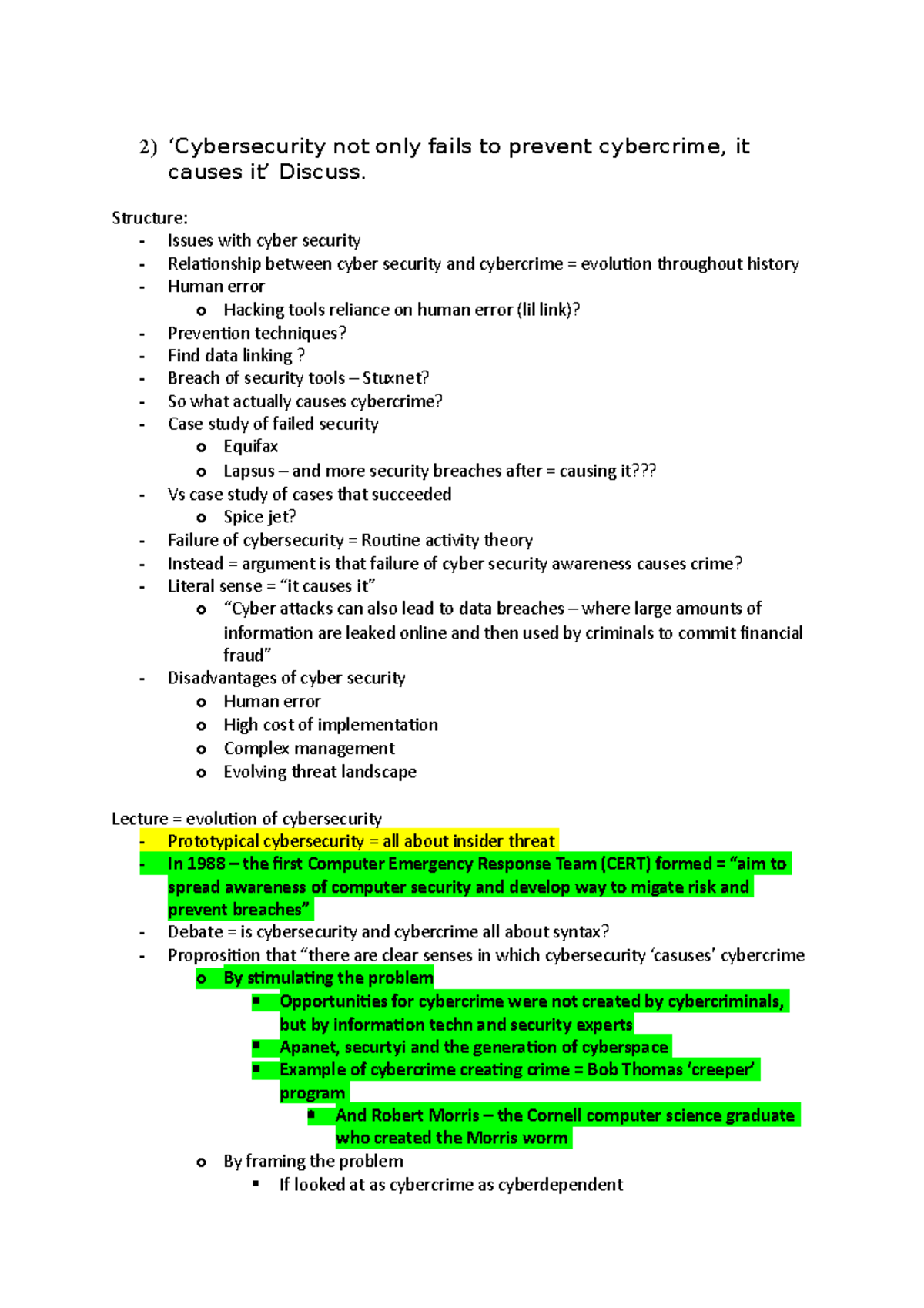 Cybersecurity research - 2) ‘Cybersecurity not only fails to prevent ...