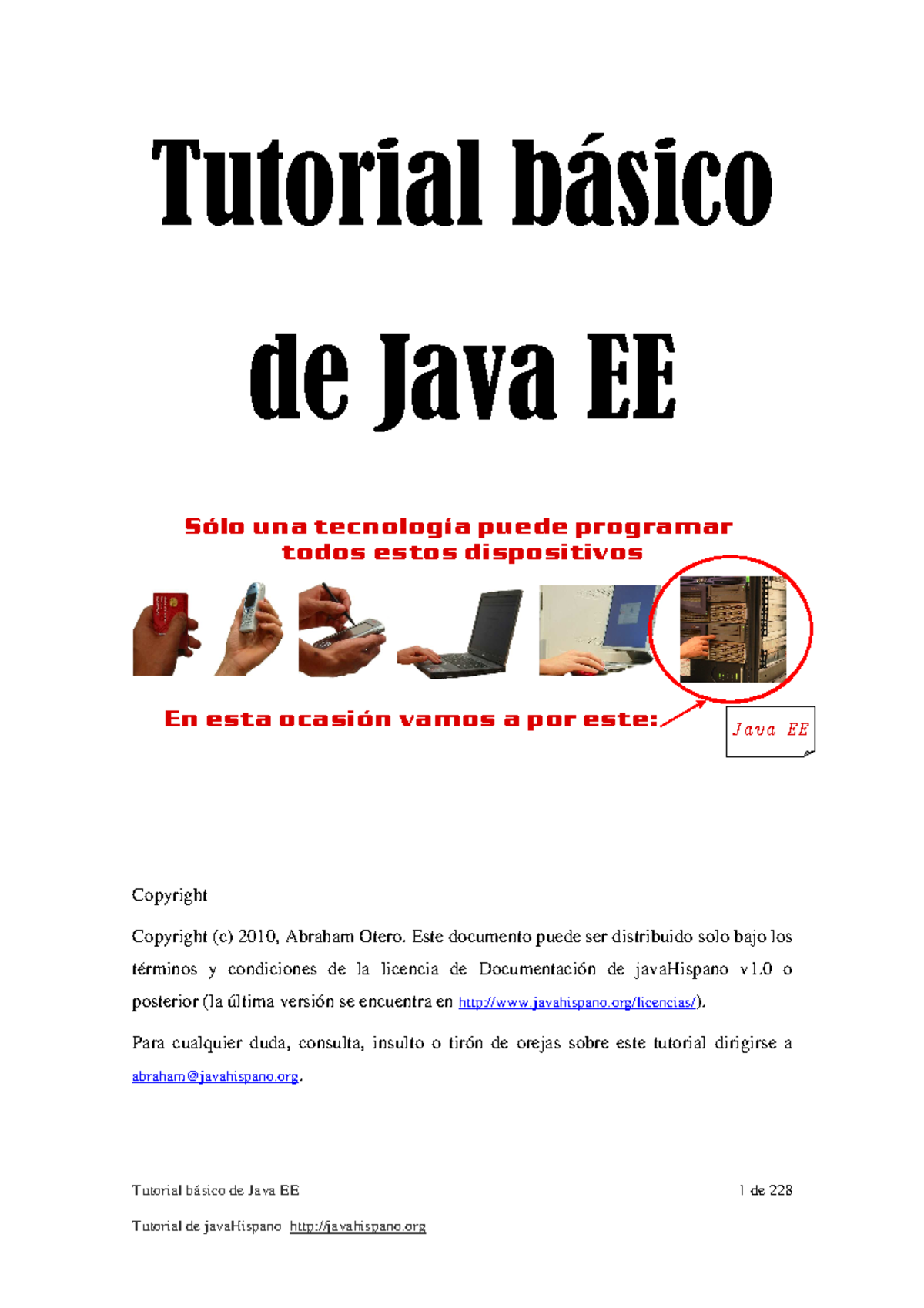 Java EE - Gre - Tutorial básico de Java EE 1 de 228 Tutorial básico de ...