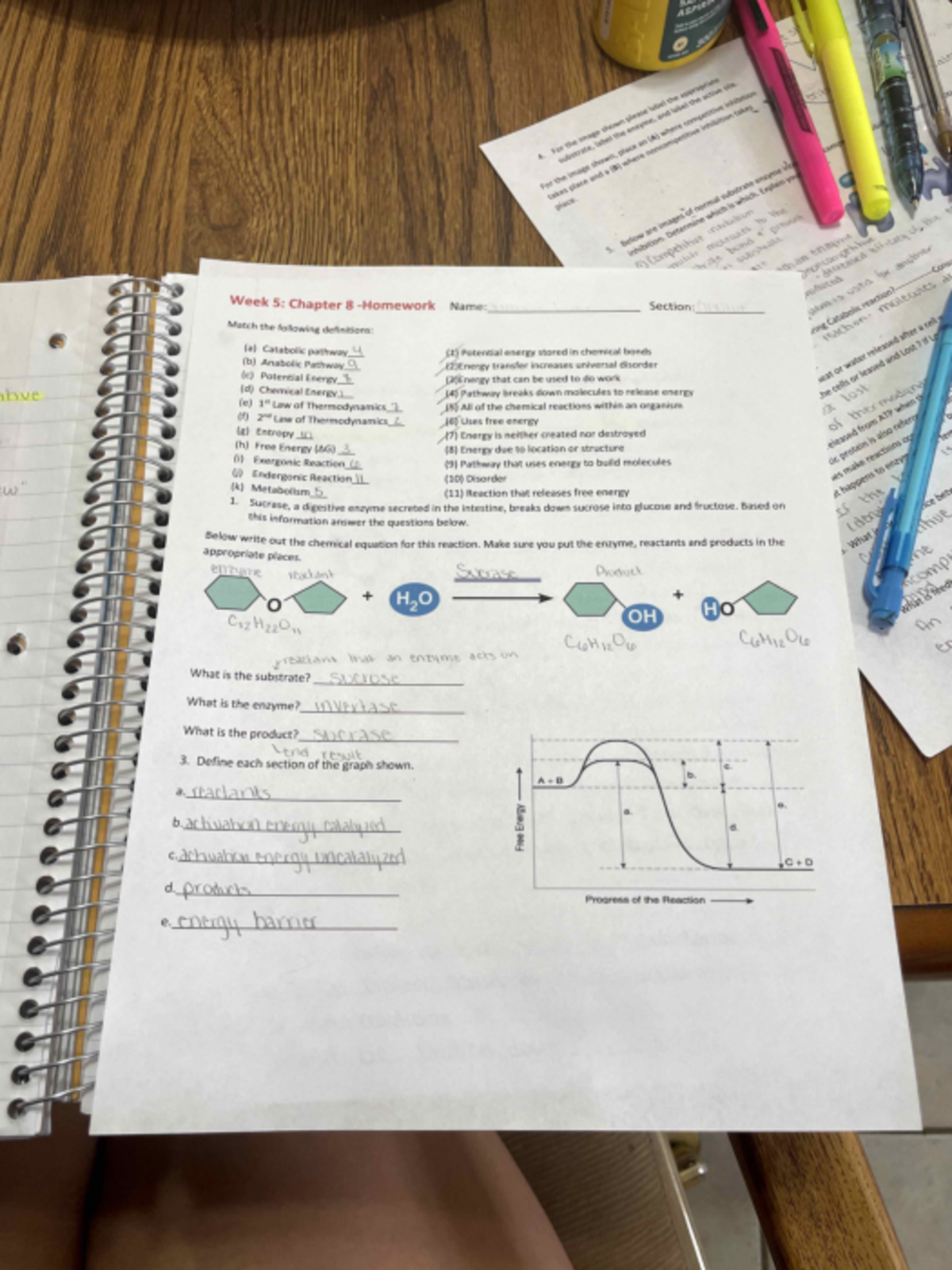2023 02 11 10 45 17 - Notes - alc stock Week 5: Chapter 8 Name Section ...