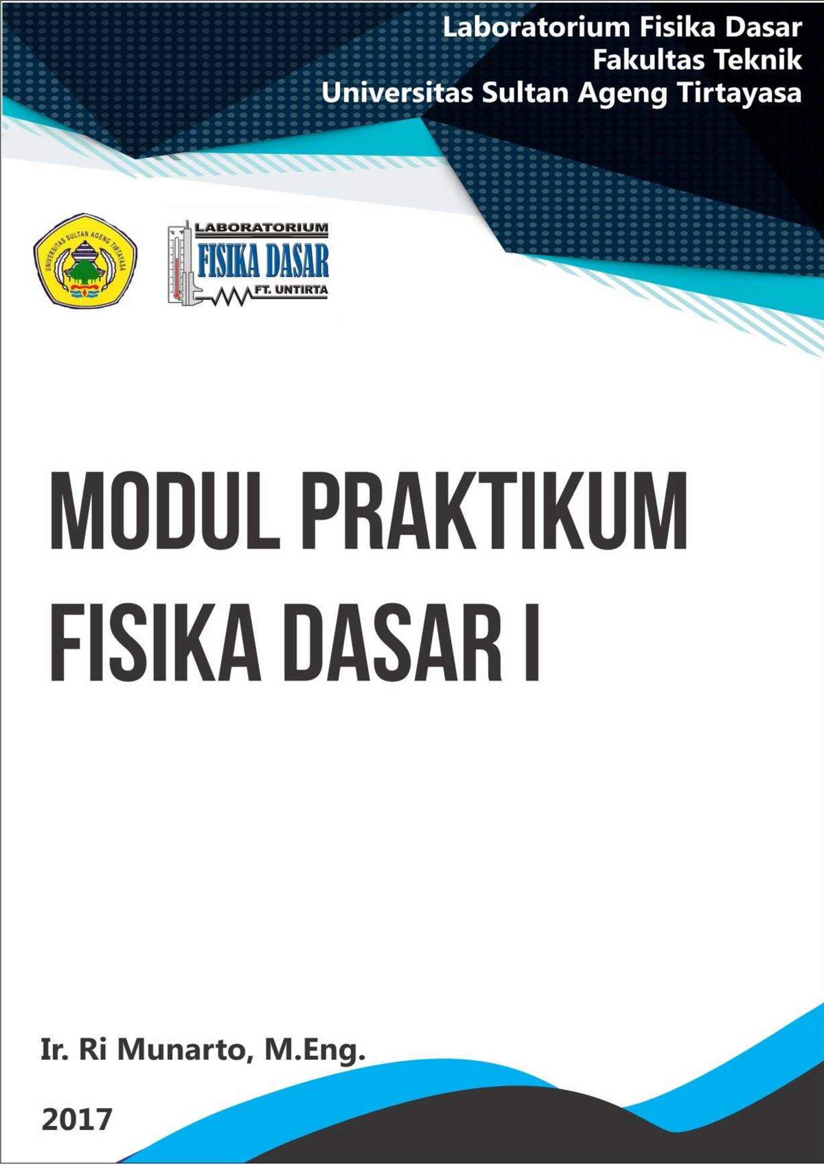 Modul Praktikum Fisika Dasar - ൡ ൢ DAFTAR ISI Halaman Halaman Judul ...