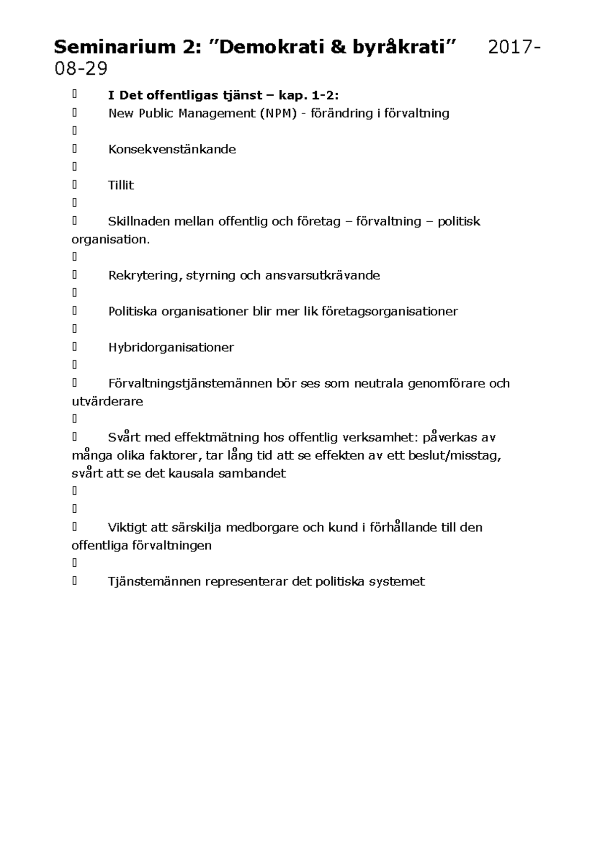 Offentlig förvaltning och förvaltningspolitik ...