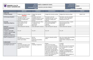 DLL Mapeh-5 Q4 W5-final - GRADES 1 to 12 DAILY LESSON LOG School ...