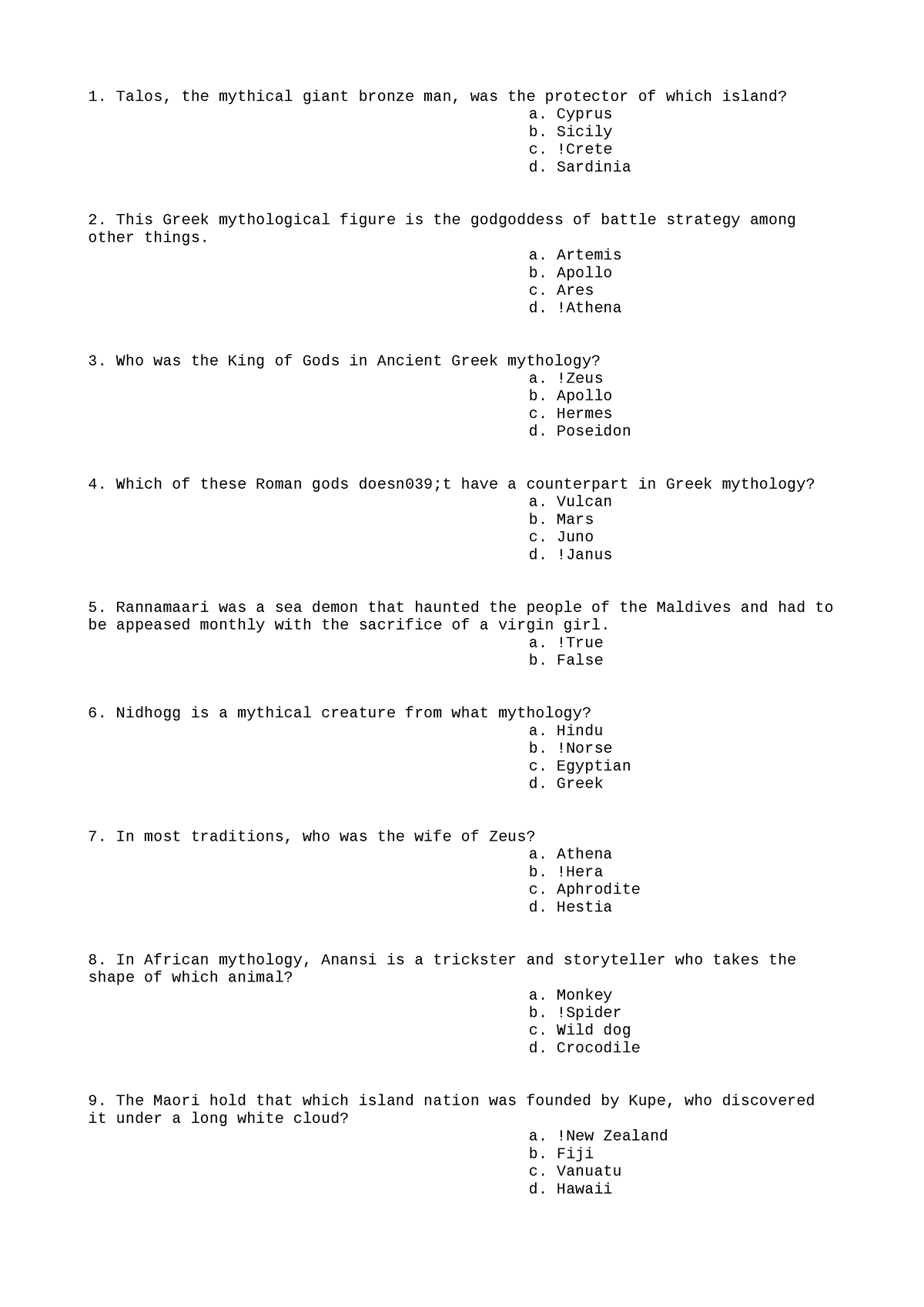 ART123-Analysis-10 - Tugas - Talos, the mythical giant bronze man, was ...