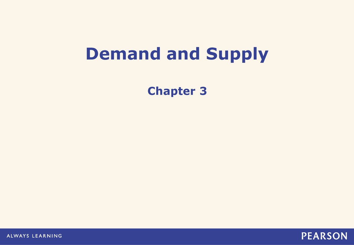 Unit 3 - Copy - Economics notes - Demand and Supply Chapter 3 Main ...