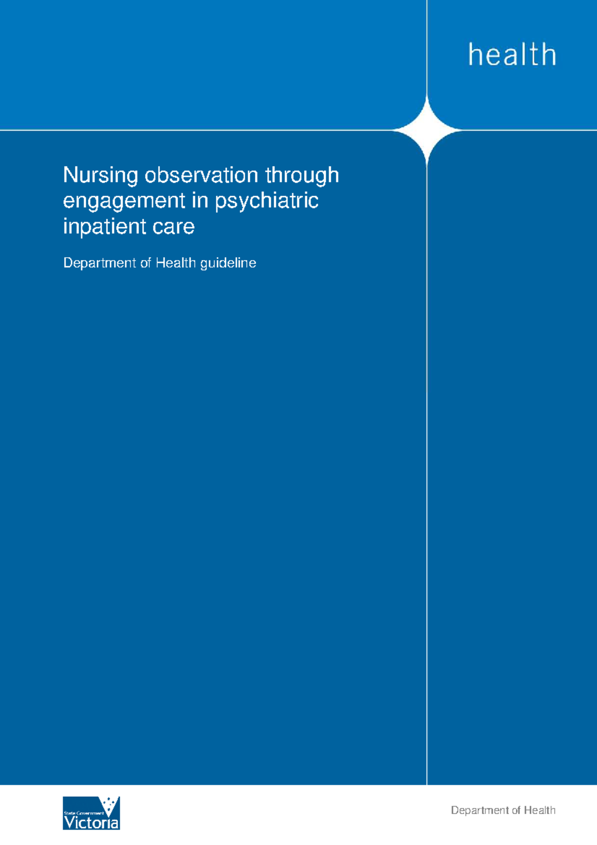 Nursing Observation Guidelines PDF Nursing observation through
