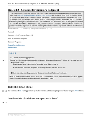Breach of Contract PoC sample - IN THE COUNTY COURT MONEY CLAIMS CENTRE ...