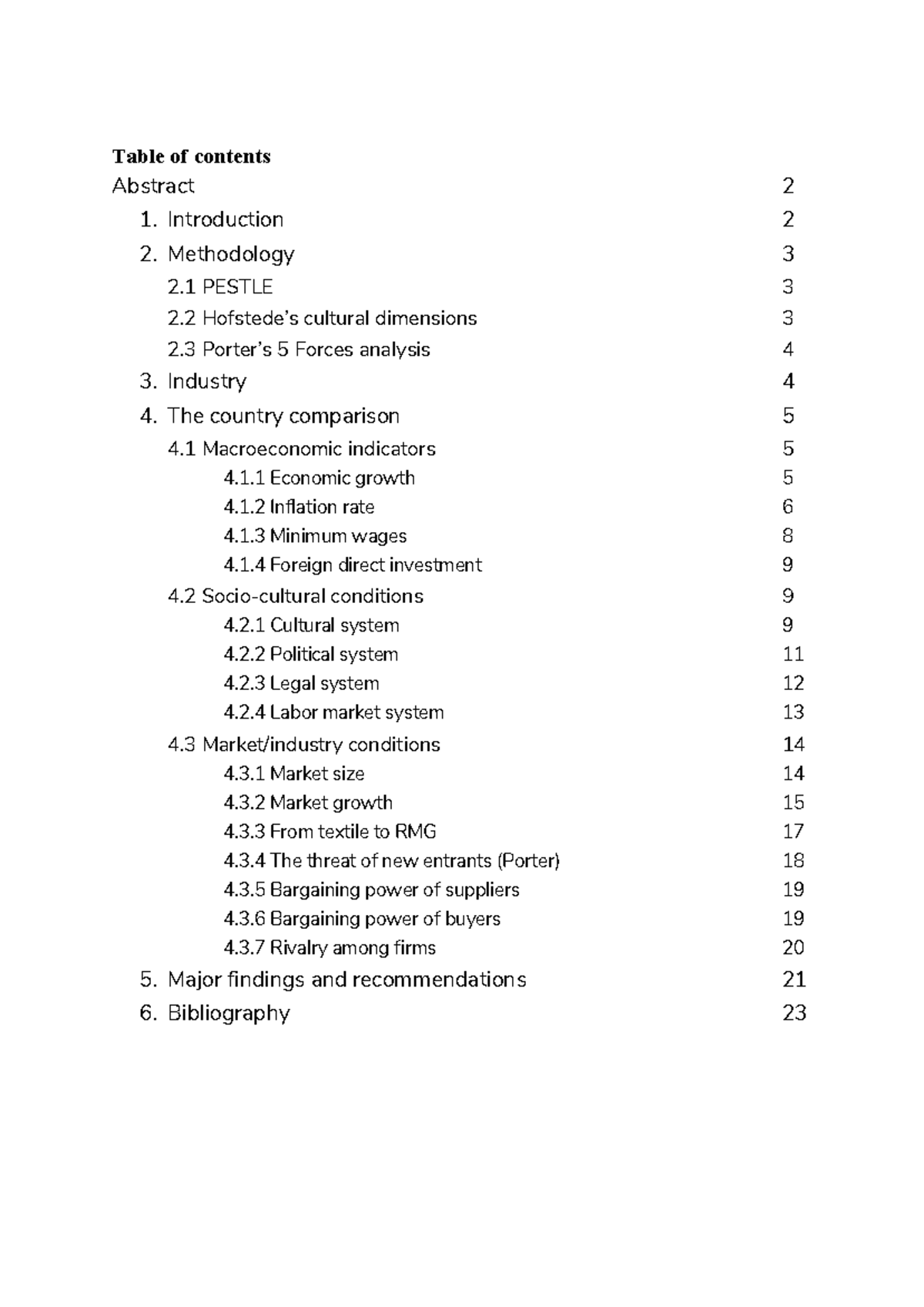 Factbook - Table of contents Abstract 2 1. Introduction 2 2 ...
