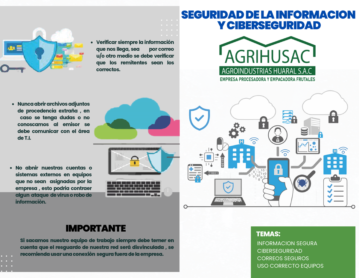 Seguridad DE LA Informacion Y Ciberseguridad - SEGURIDAD DE LA ...