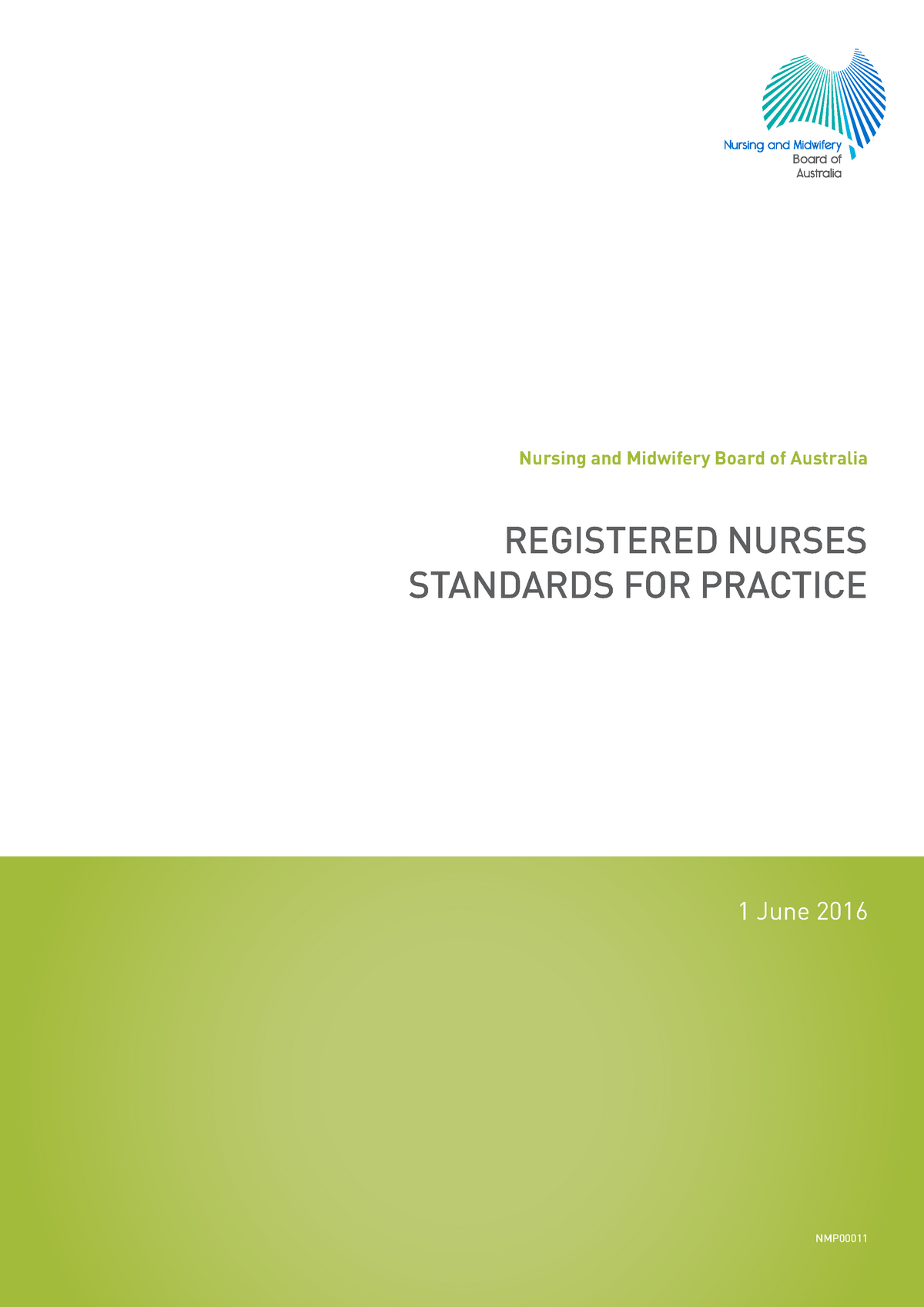 Nursing And Midwifery Board Standard Registered Nurse Standards For ...