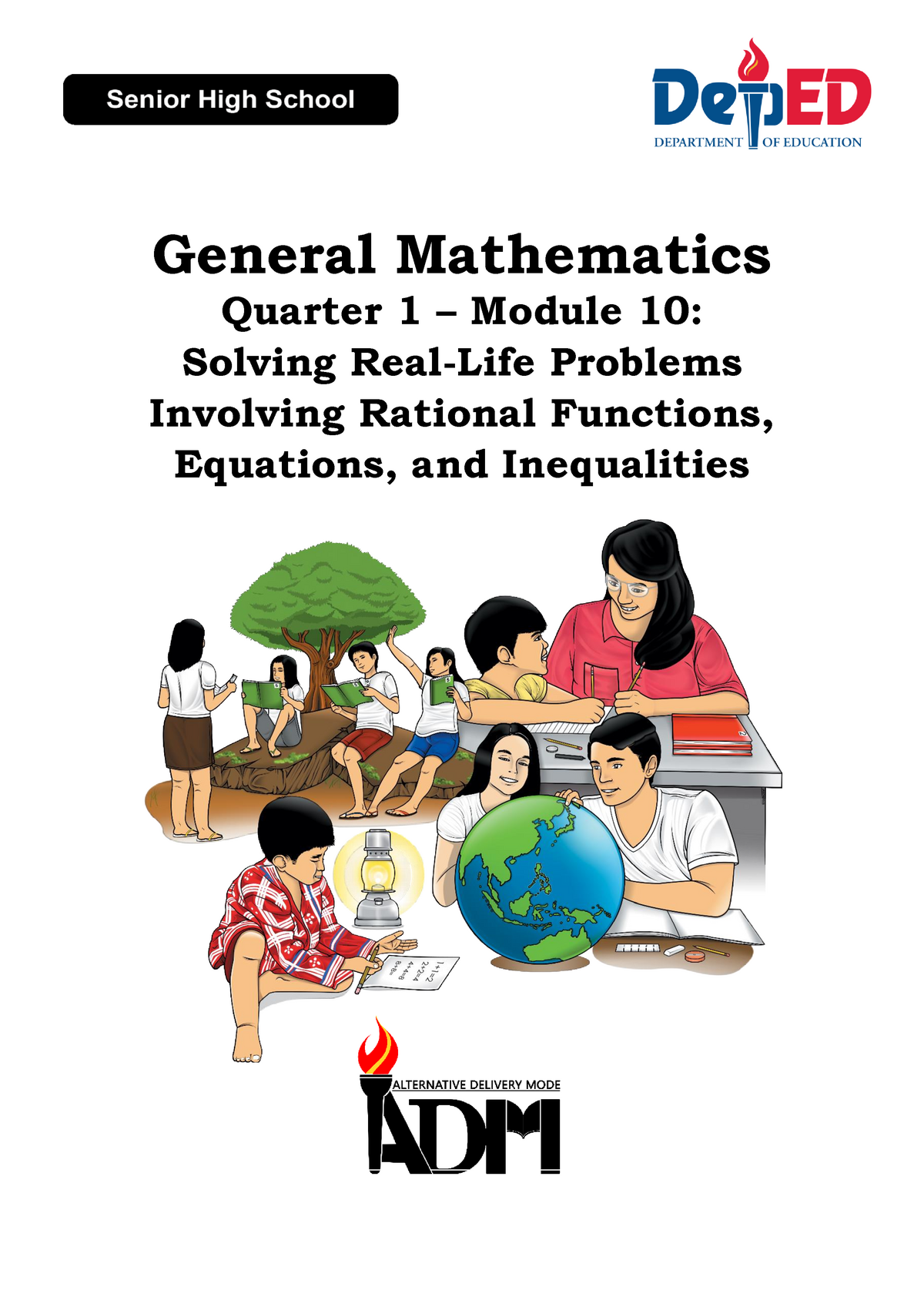 Gen Math11 Q1 Mod10 Solving real life problems involving rational 