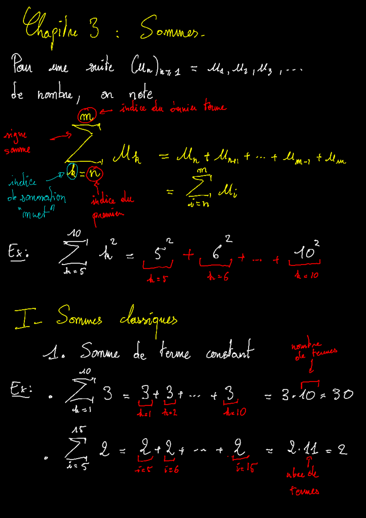 Chapitre 3 - Chavilus 3 : : Sommer Pau ume suite (Mn)x71 n71 = Us, Uz ...