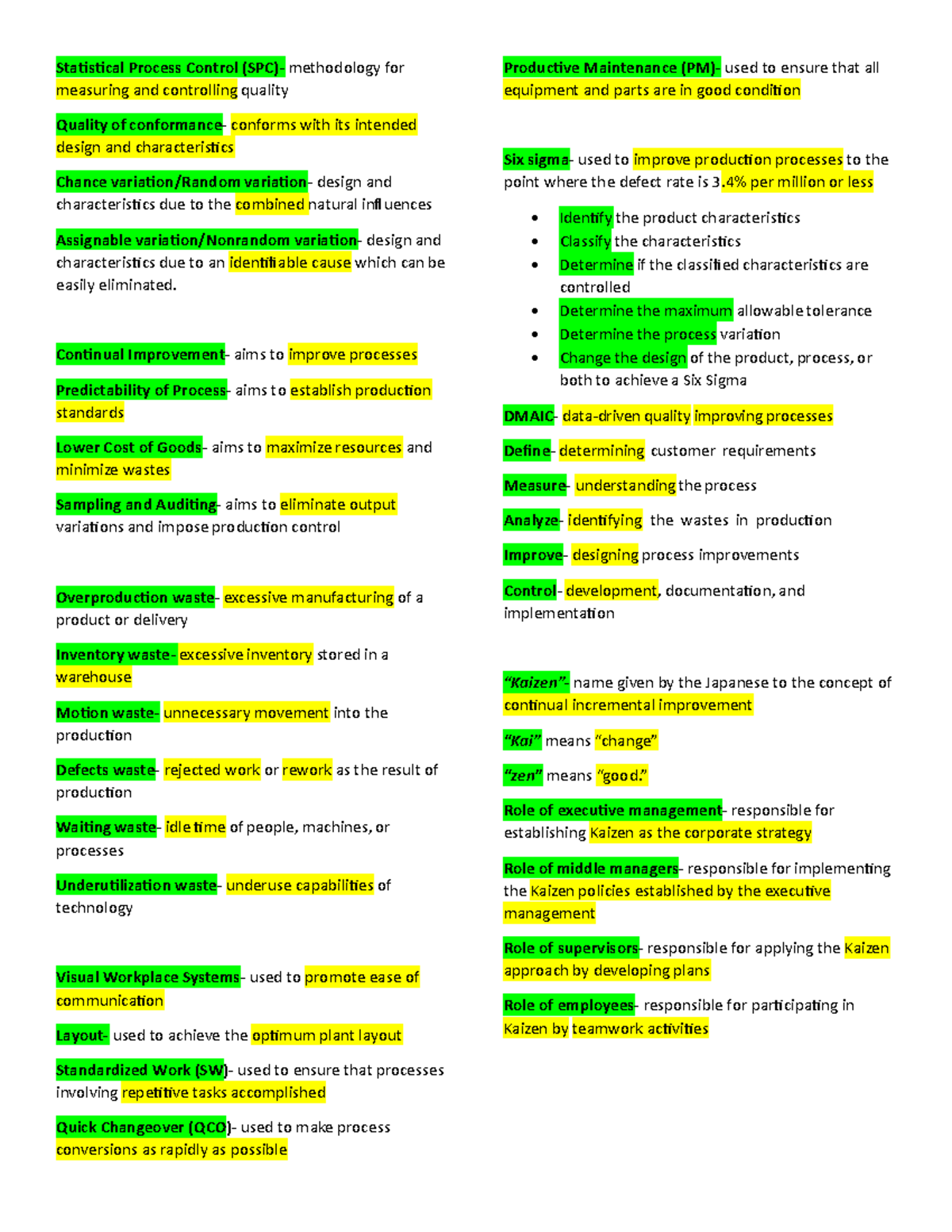 Reviewer TQM Prefi - Statistical Process Control (SPC)- methodology for ...